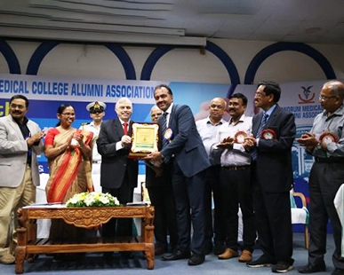 Distinguished Alumnus award – Trivandrum Medical College