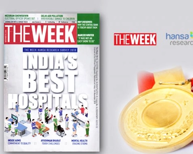 Ranked among the top 5 best hospitals in the city as per “Week – Hansa Research 2018”.